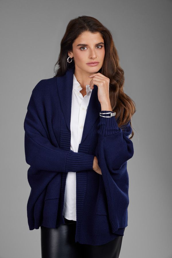 Stylish Open Front Oversized Cardigan for Women - Cozy Knit Sweater for Fall & Winter - Perfect for Layering, Lounging, and Office Wear