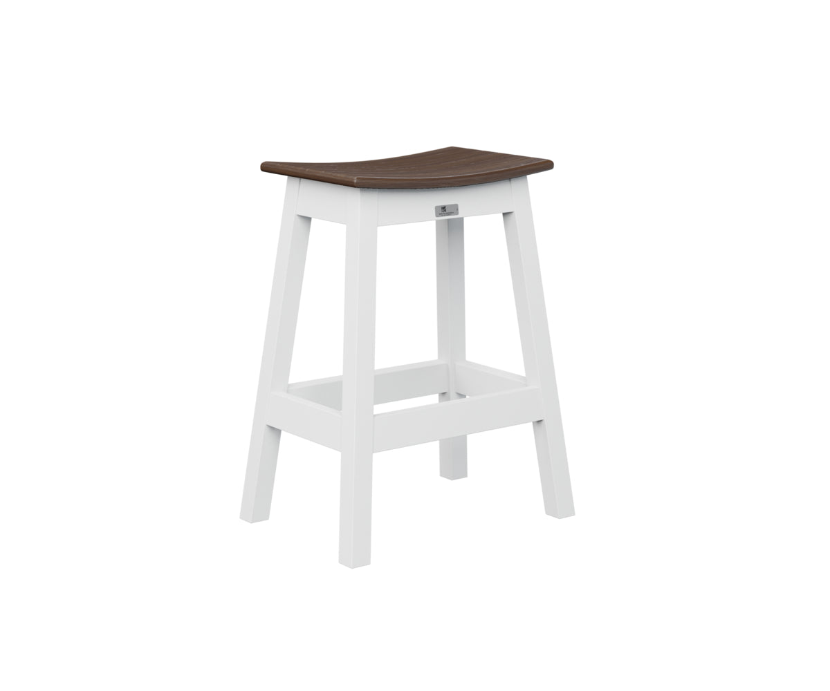 Berlin Gardens Saddle Counter Stool - 30