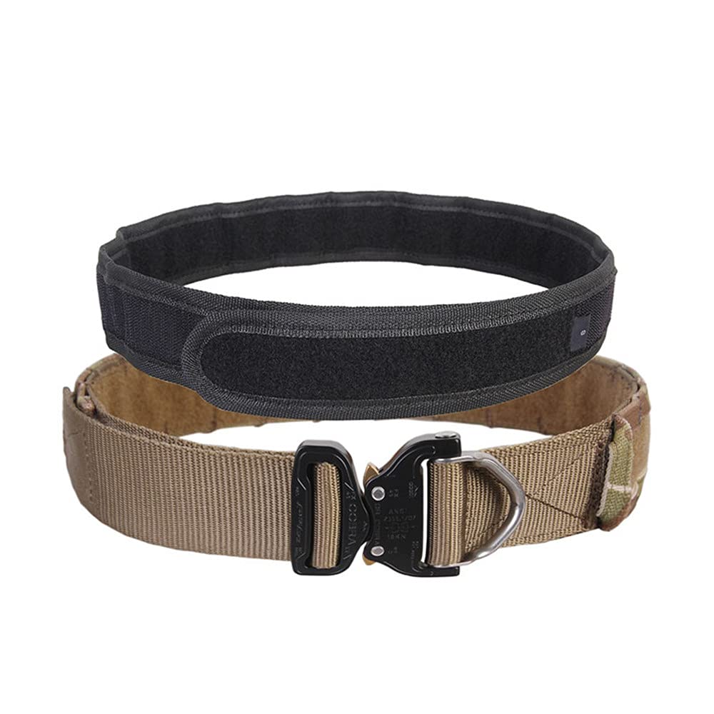 EMERSONGEAR Tactical Belt for Men - Heavy Duty Nylon Webbing Battle Belt with MOLLE System & Quick-Release Buckle - Perfect for Military, Airsoft, Hiking & Outdoor Adventures