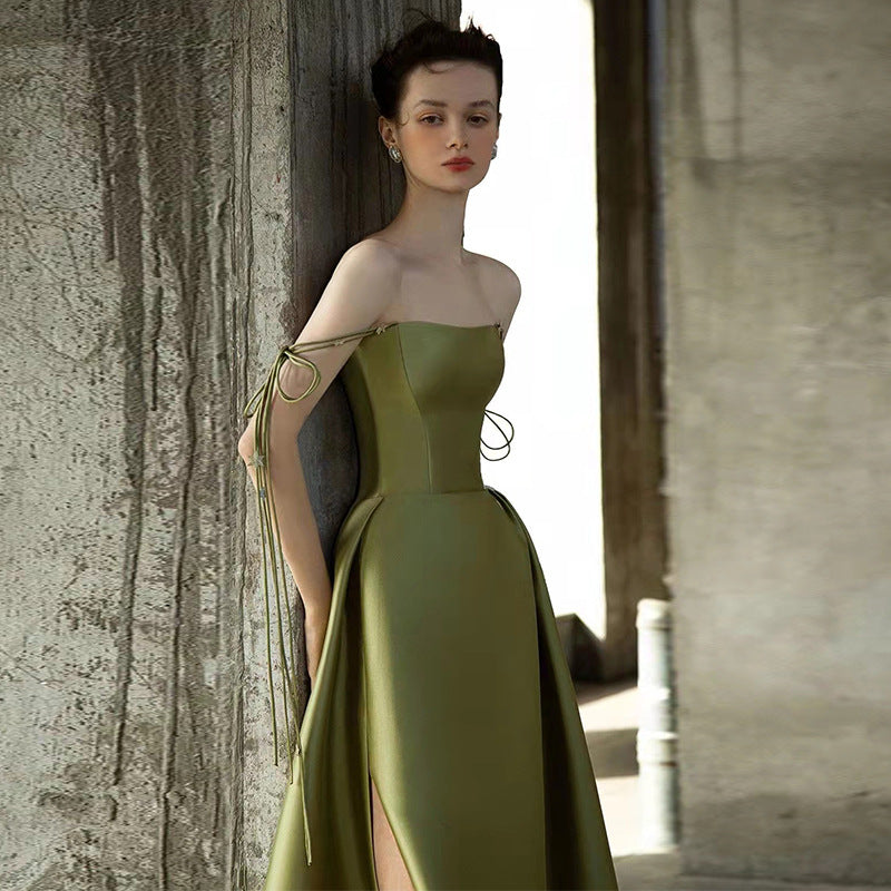 Elegant Emerald Green Long Prom Dress - A-Line Evening Formal Gown for Women - Perfect for Homecoming, Wedding Guest & Special Occasions