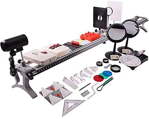 STEM Physics Science Lab Optics Learning Starter Kit - DIY Light Experiment Set for Elementary, Junior & Senior High School Students | Educational Toys for Kids | Perfect for Science Projects, Classroom Labs & Homeschool Learning