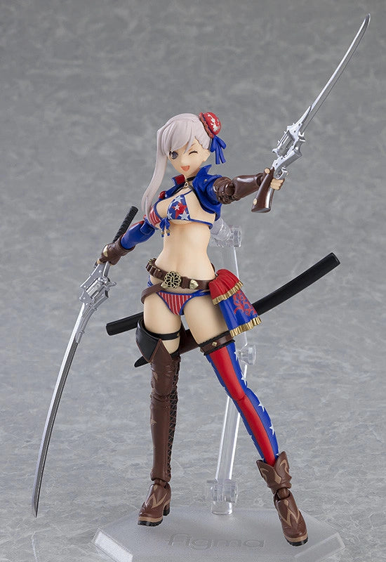 Fate/Grand Order Figma #560 Berserker Miyamoto Musashi Action Figure - Collectible Anime Character Model for Display & Cosplay