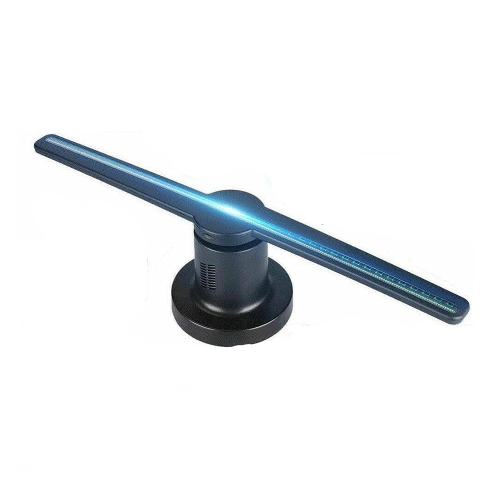 SunXTMY 3D Holographic LED Fan - Air Projection Advertising Display with Hologram Video Player | Perfect for Retail Stores, Trade Shows & Digital Signage