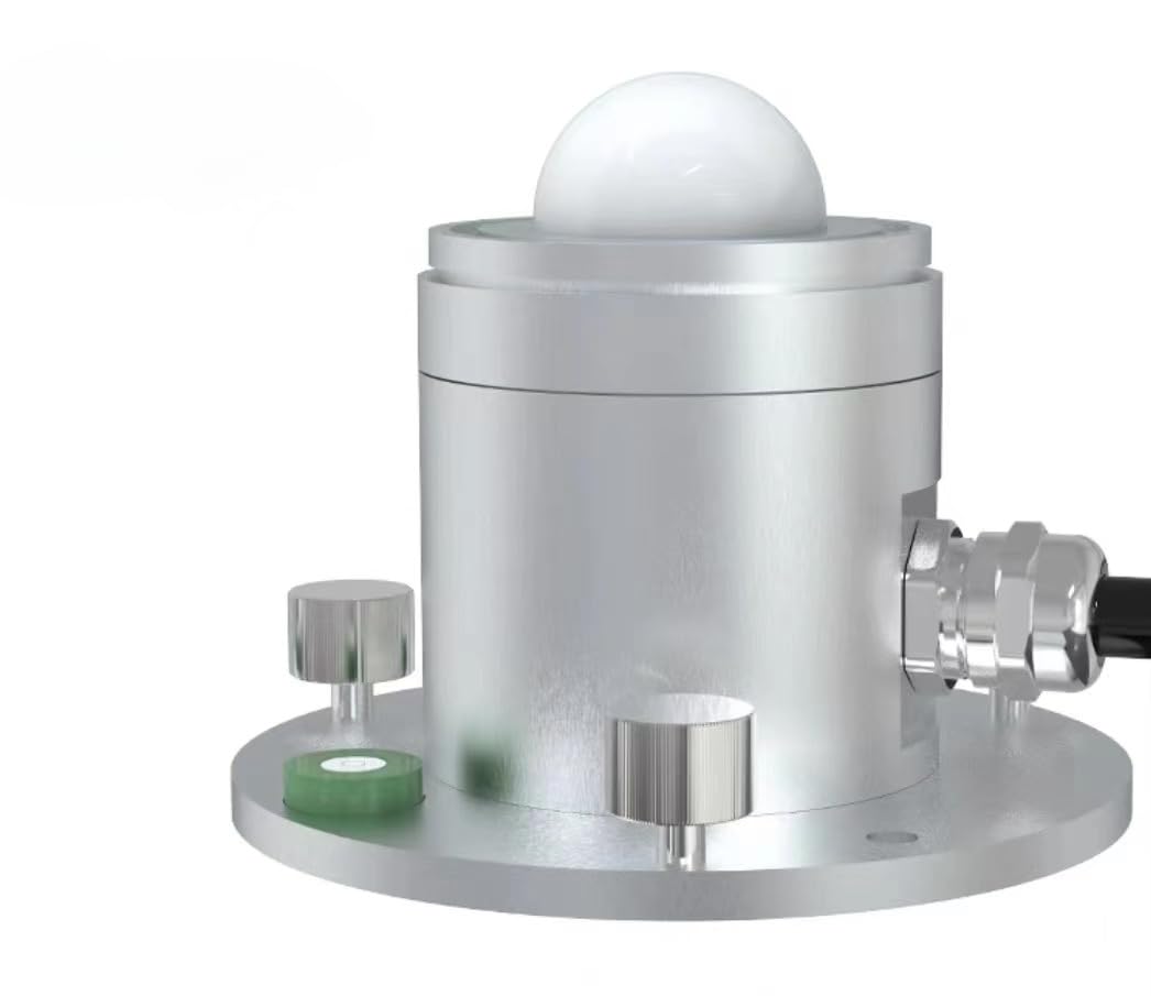 High Precision Photoelectric Pyranometer - Solar Radiation Sensor with 4-20mA Output for Weather Stations, Solar Panel Monitoring & Agricultural Research