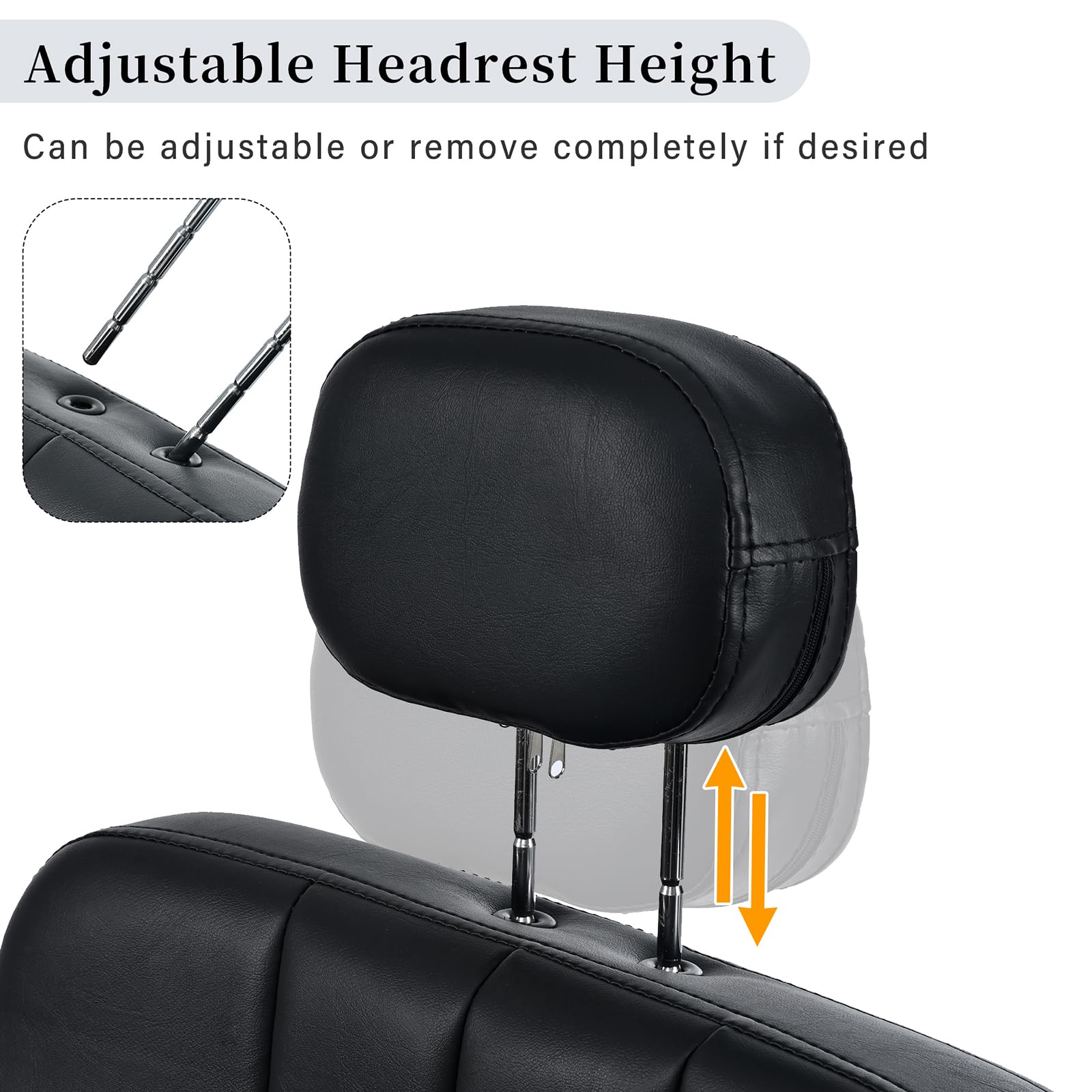 Premium Hydraulic Barber Chair - Heavy Duty Adjustable Salon Chair with 360° Swivel for Hair Stylists, Tattoo & Shampoo Services - Ideal for Professional Salons & Home Barber Studios