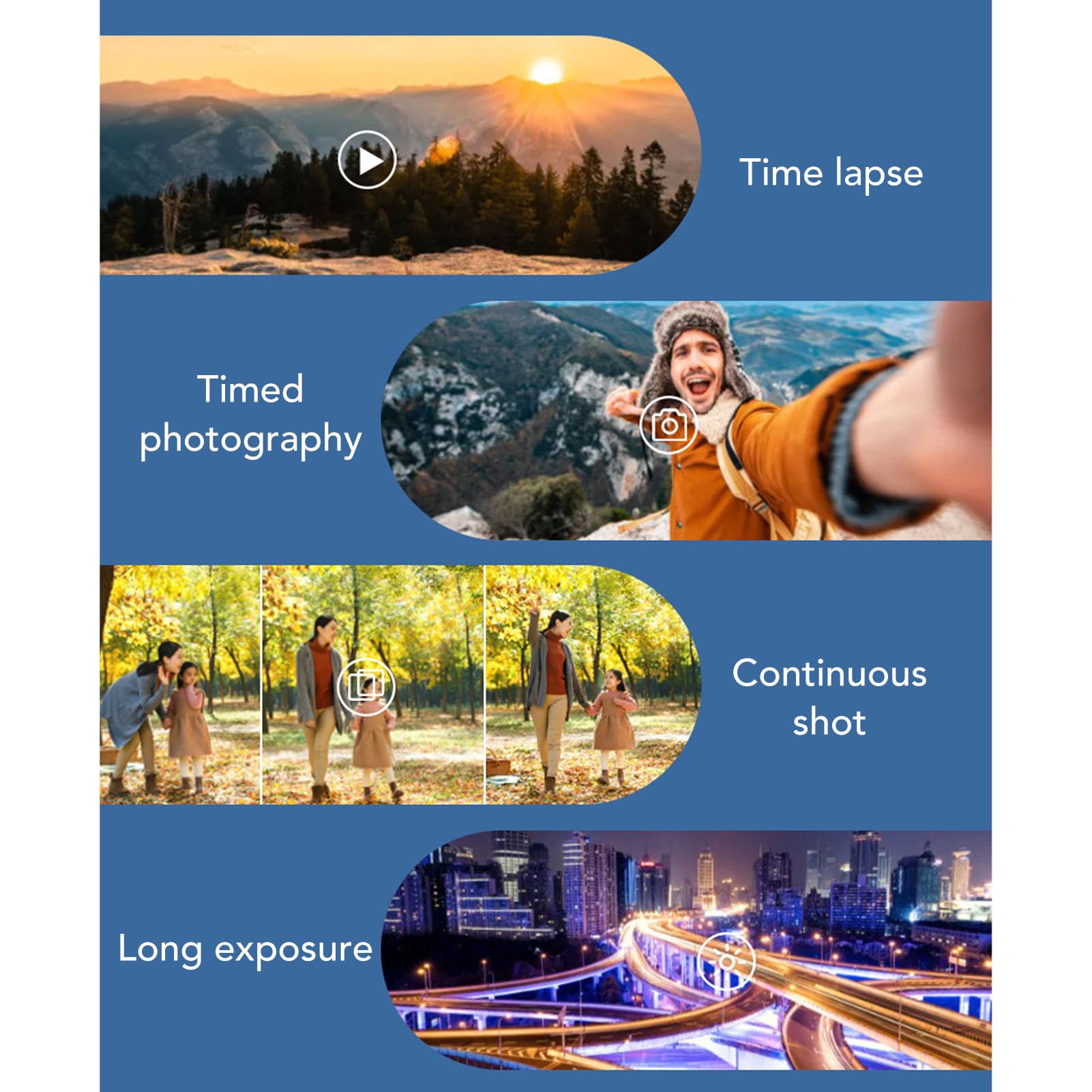 4K Ultra HD Action Camera - 90° Wide Angle Sports Camera with Waterproof Case, Wearable & Pocket-Sized for Vlogging, Cycling, Skiing, Surfing & Outdoor Adventures