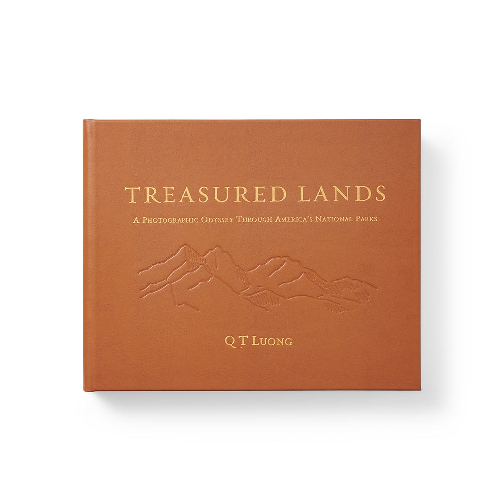 Treasured Lands Leather Bound Book - National Parks Travel Guide & Scenic Photography Collection | Perfect for Hiking, Camping & Outdoor Adventure Enthusiasts