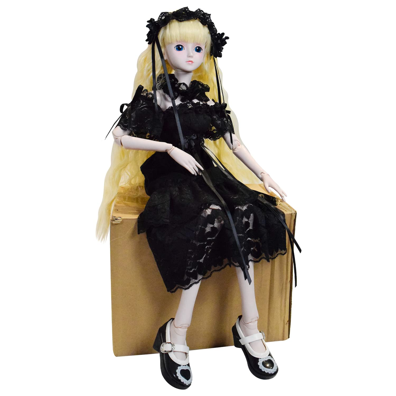 Gothic Style 1/3 SD Ball Jointed BJD Doll - 60cm (24