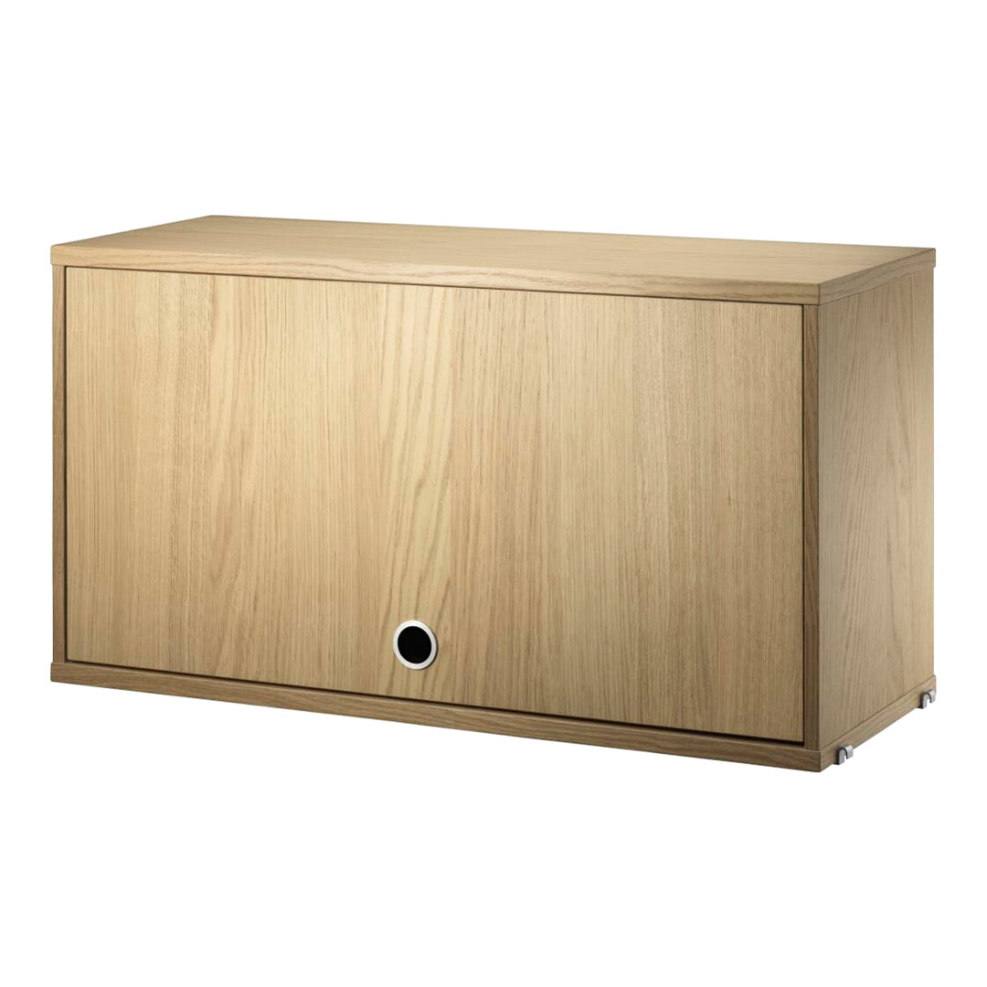 Modern Flip Door Cabinet - Sturdy Storage Solution for Kitchen, Bathroom & Office Organization