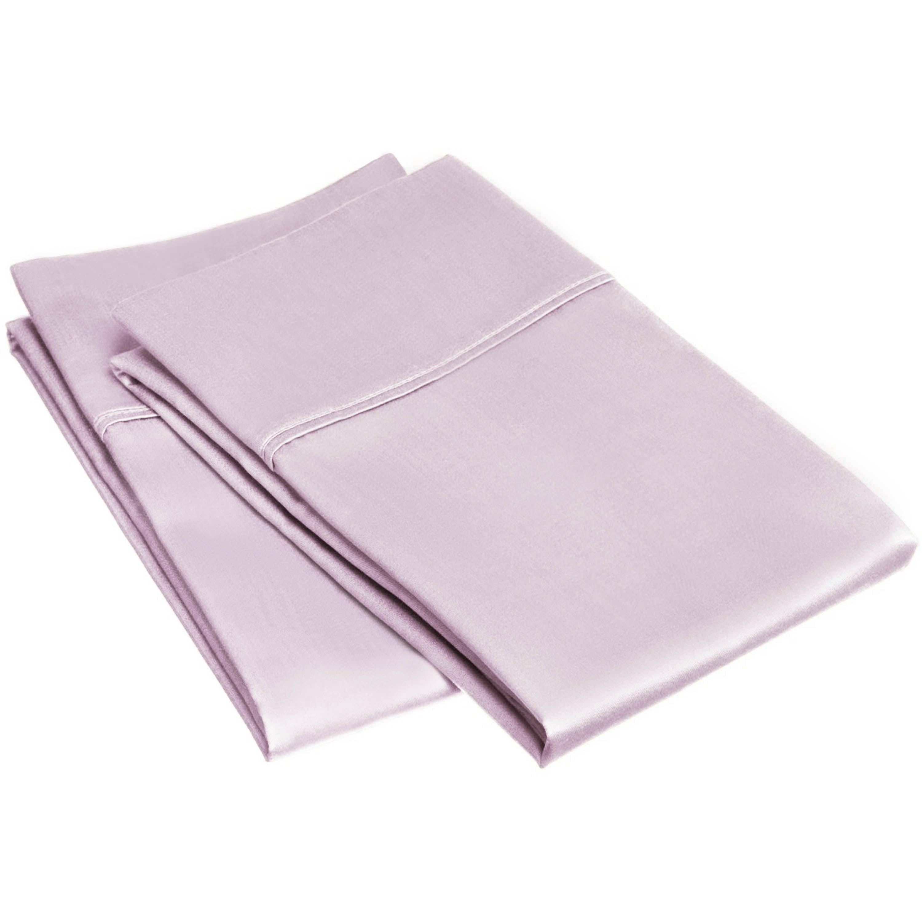 Premium 400 Thread Count Egyptian Cotton Pillowcase Set of 2 - Ultra Soft & Breathable Bedding for Luxury Hotels & Home Use