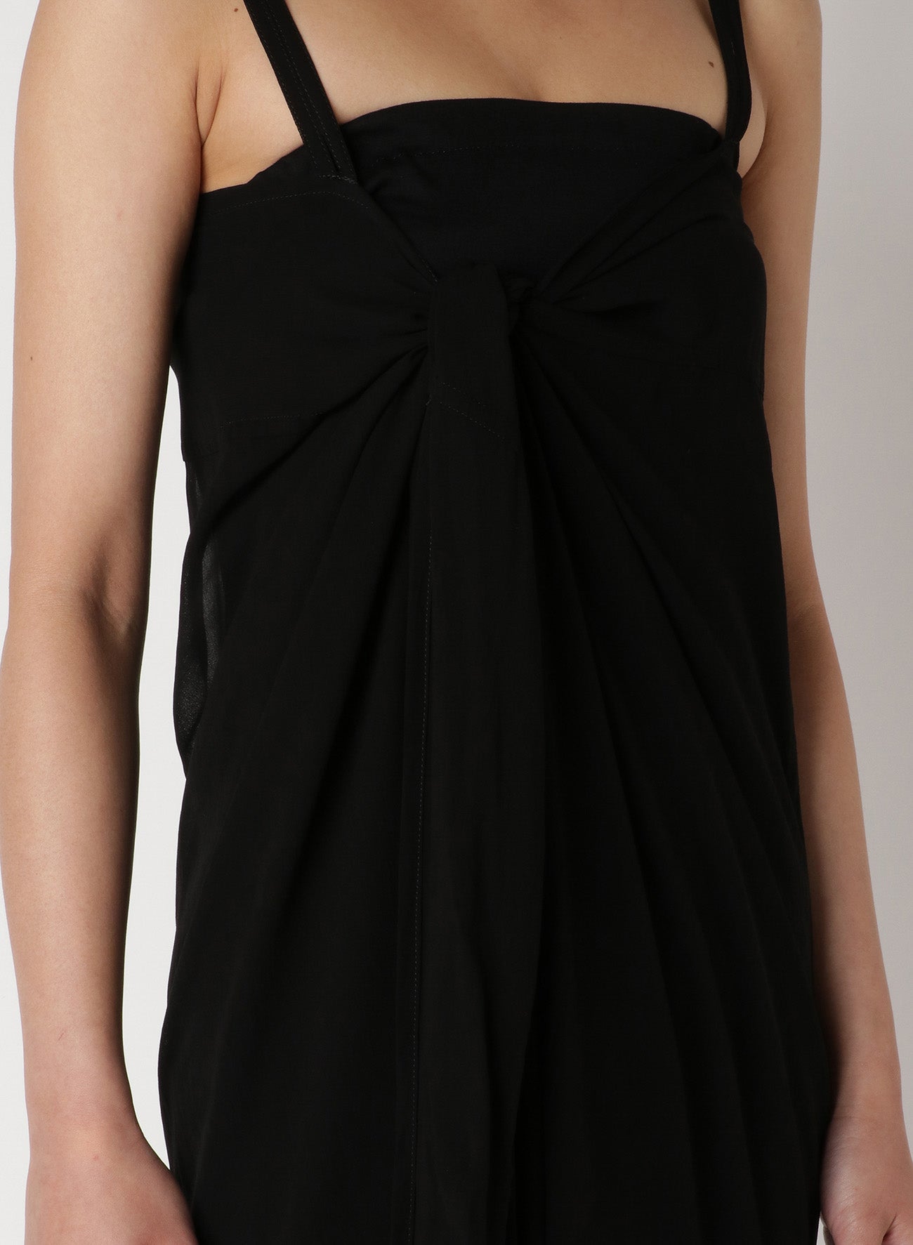 Elegant Chiffon Chest Knot Cami Dress for Women | Summer Sleeveless V-Neck Party Dress | Perfect for Weddings, Cocktails & Date Nights
