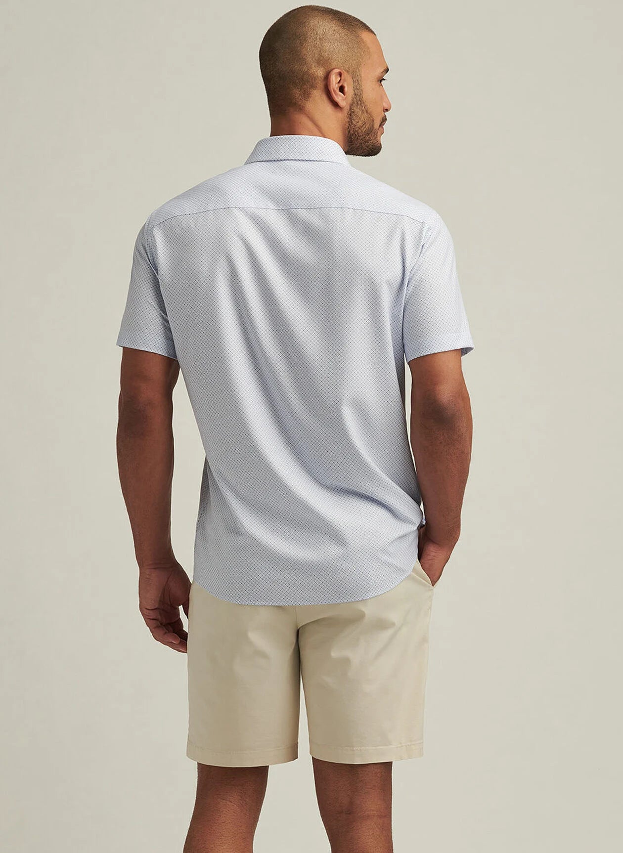 PETER MILLAR White Short Sleeve Performance Shirt for Men - Perfect for Golf, Tennis & Casual Wear