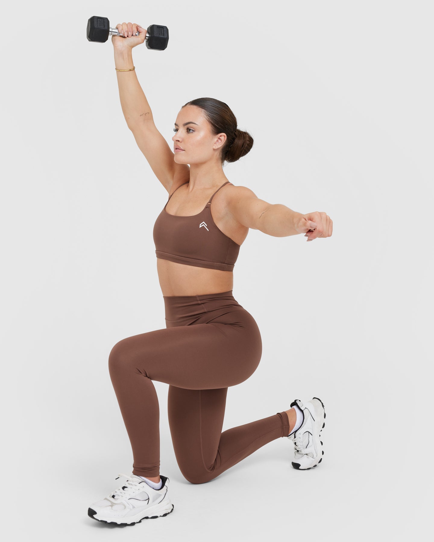Timeless High Waisted Yoga Pants for Women - Comfortable Tummy Control Workout Leggings in Chestnut Brown | Perfect for Yoga, Gym, Running & Everyday Wear