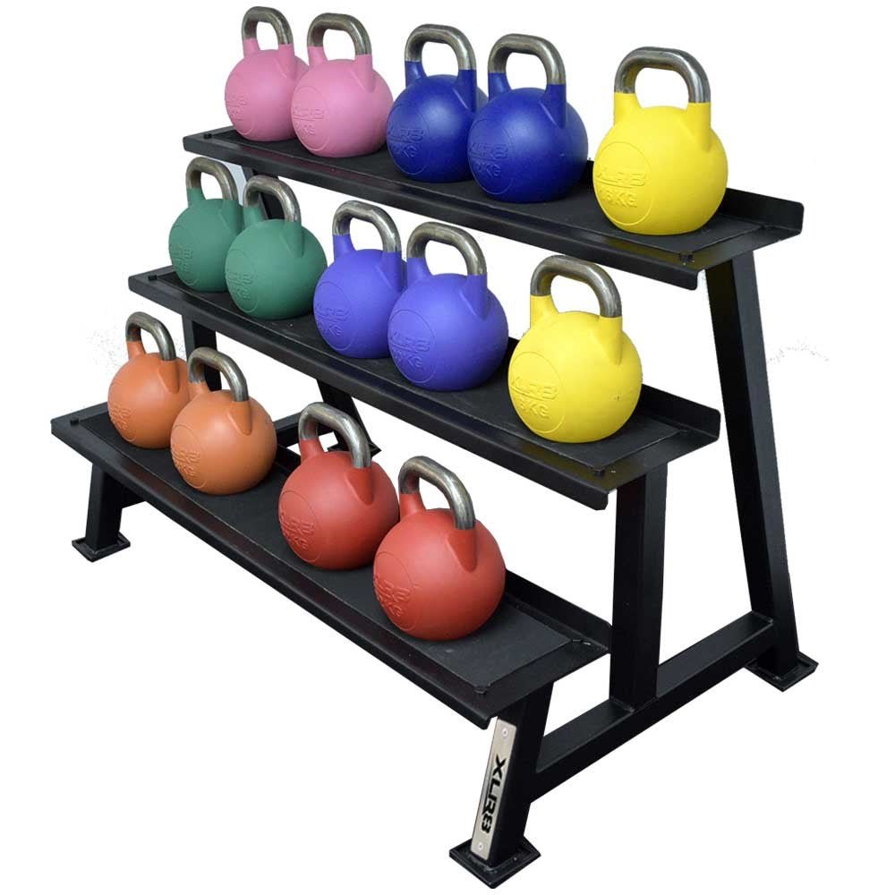 XLR8 Competition Kettlebell Set - Professional Grade Home Gym Equipment for CrossFit, Strength Training & Weightlifting - Perfect for Home Workouts & Fitness Studios