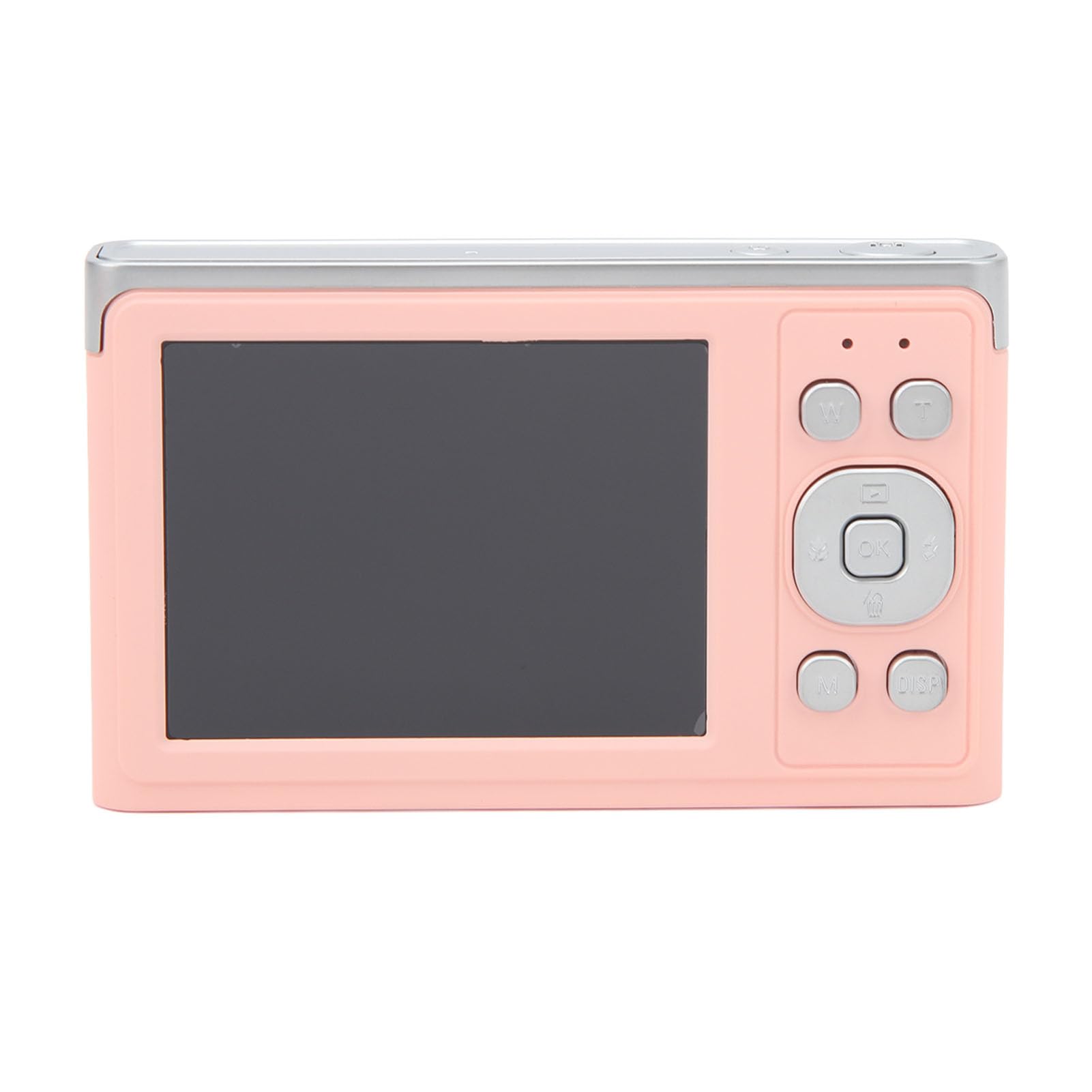2.88in IPS Screen 50MP 4K Digital Camera with 16X Digital Zoom - Compact HD Vlogging Camera for YouTube, Travel Photography, and Outdoor Adventures (Rose Pink)