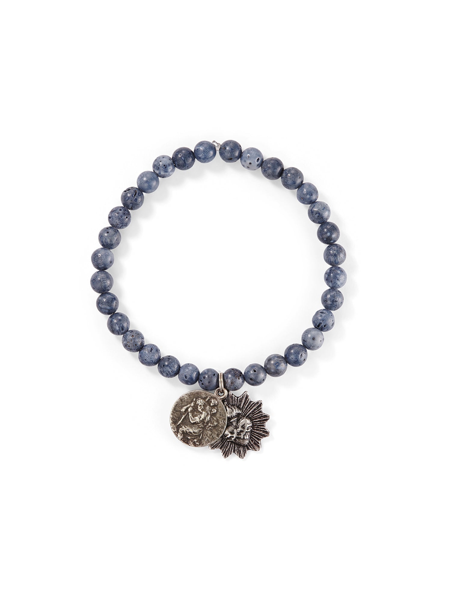 Sponge Coral Icon Bracelet - Natural Gemstone Beaded Jewelry for Women - Perfect for Boho Style & Beach Outfits