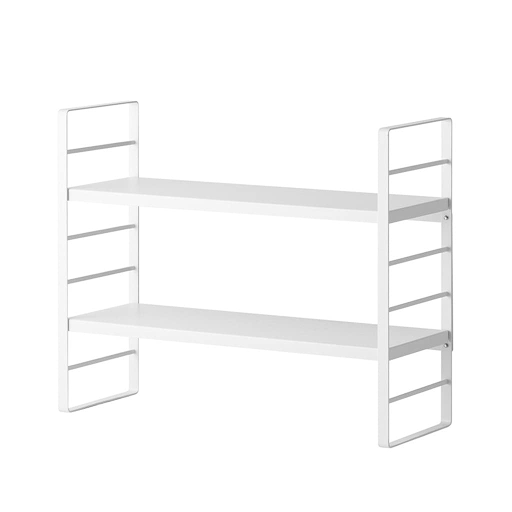 Multi-Layer Spice Rack for Kitchen Countertop - Space-Saving Spice Organizer with Drain Shelf - Perfect for Storing Spices, Utensils & Drying Dishes in Small Kitchens