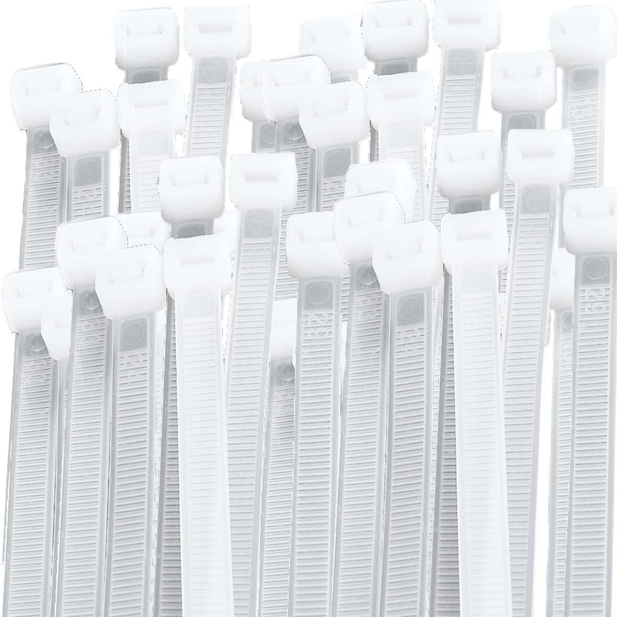 14 Inch Heavy Duty Cable Zip Ties - 200 Pack (75 lbs Tensile Strength) | UV Resistant, Premium Quality for Outdoor & Indoor Use | Perfect for Organizing Wires, Bundling Cables & DIY Projects