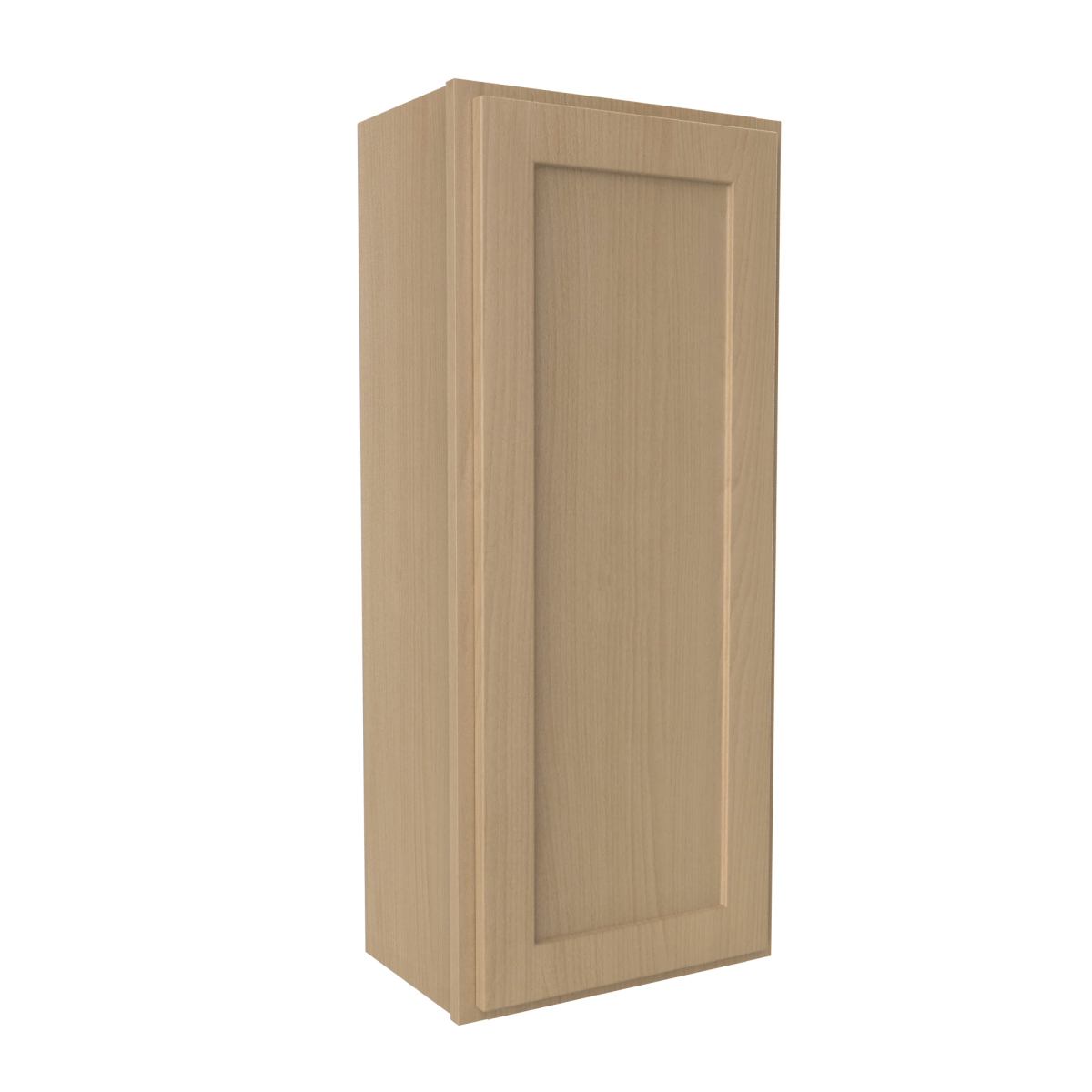 42 Inch High Single Door Wall Cabinet - Luxor Harvest RTA, 18W x 42H x 12D - Perfect for Kitchen, Bathroom, or Garage Storage Organization