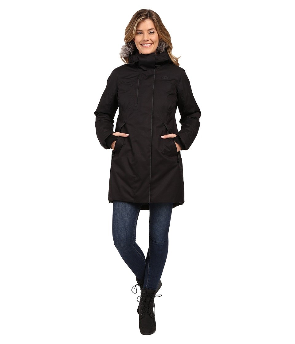 The North Face Crestmont Parka TNF Black Slub (Prior Season) - Waterproof Winter Jacket for Men & Women - Warm Insulated Coat for Hiking, Skiing & Outdoor Adventures - Size SM