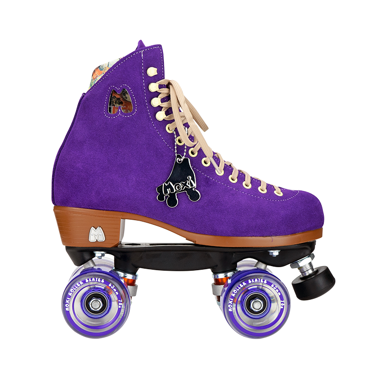 Moxi Lolly Roller Skates - Taffy Color Quad Skates for Women & Girls - Outdoor & Indoor Skating, Rink, Park, Fitness & Casual Wear
