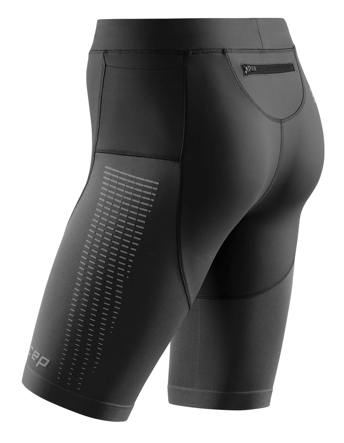 CEP Compression Shorts 3.0 for Men - Black - Performance Running & Recovery Shorts - Ideal for Marathon Training, Gym Workouts & Post-Exercise Muscle Support