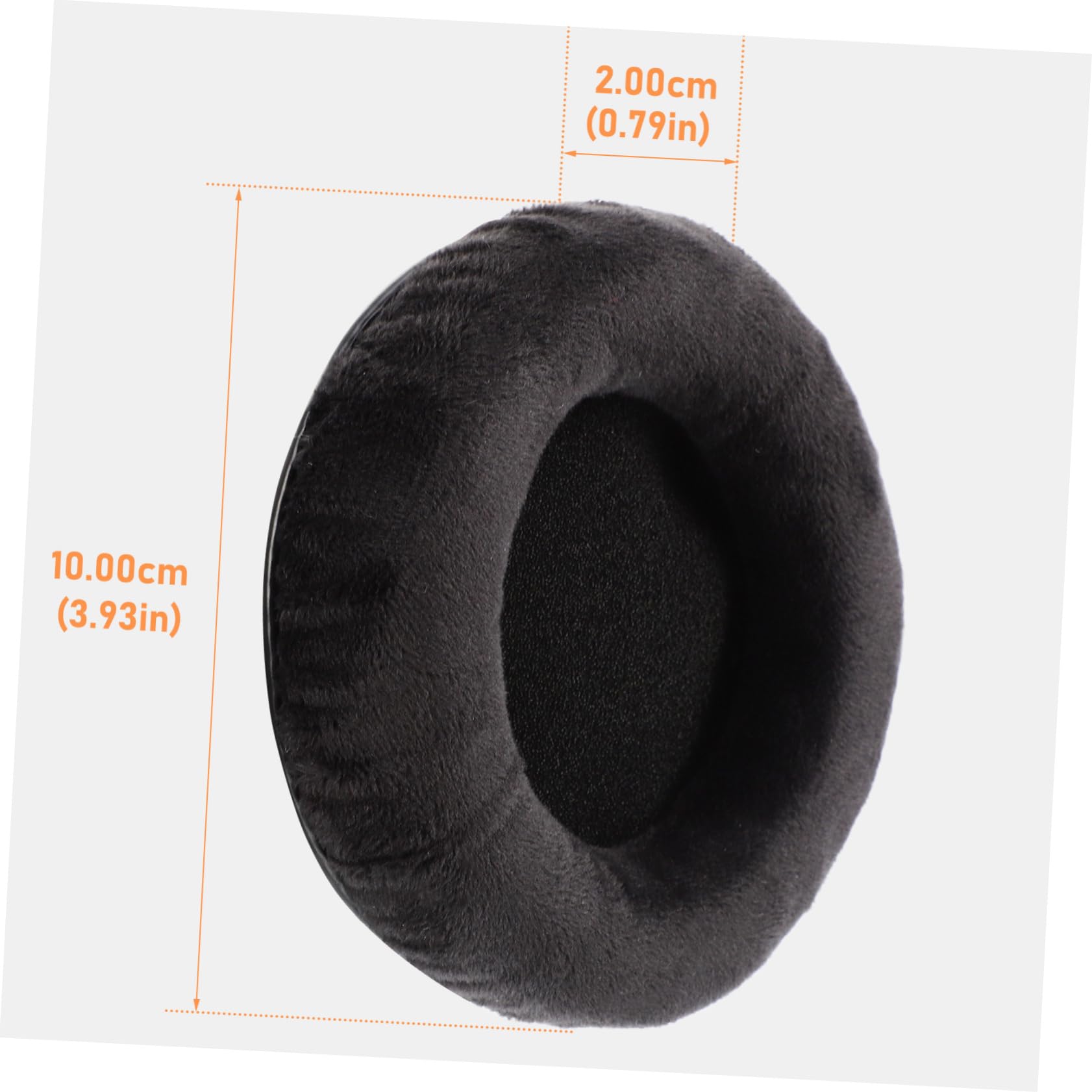 Artibetter 6 Pcs Velvet Replacement Ear Pads for On-Ear Headphones - Compatible with DT880 - Soft Foam Cushion Covers for Comfort & Noise Isolation - Perfect for Music, Gaming, and Office Use