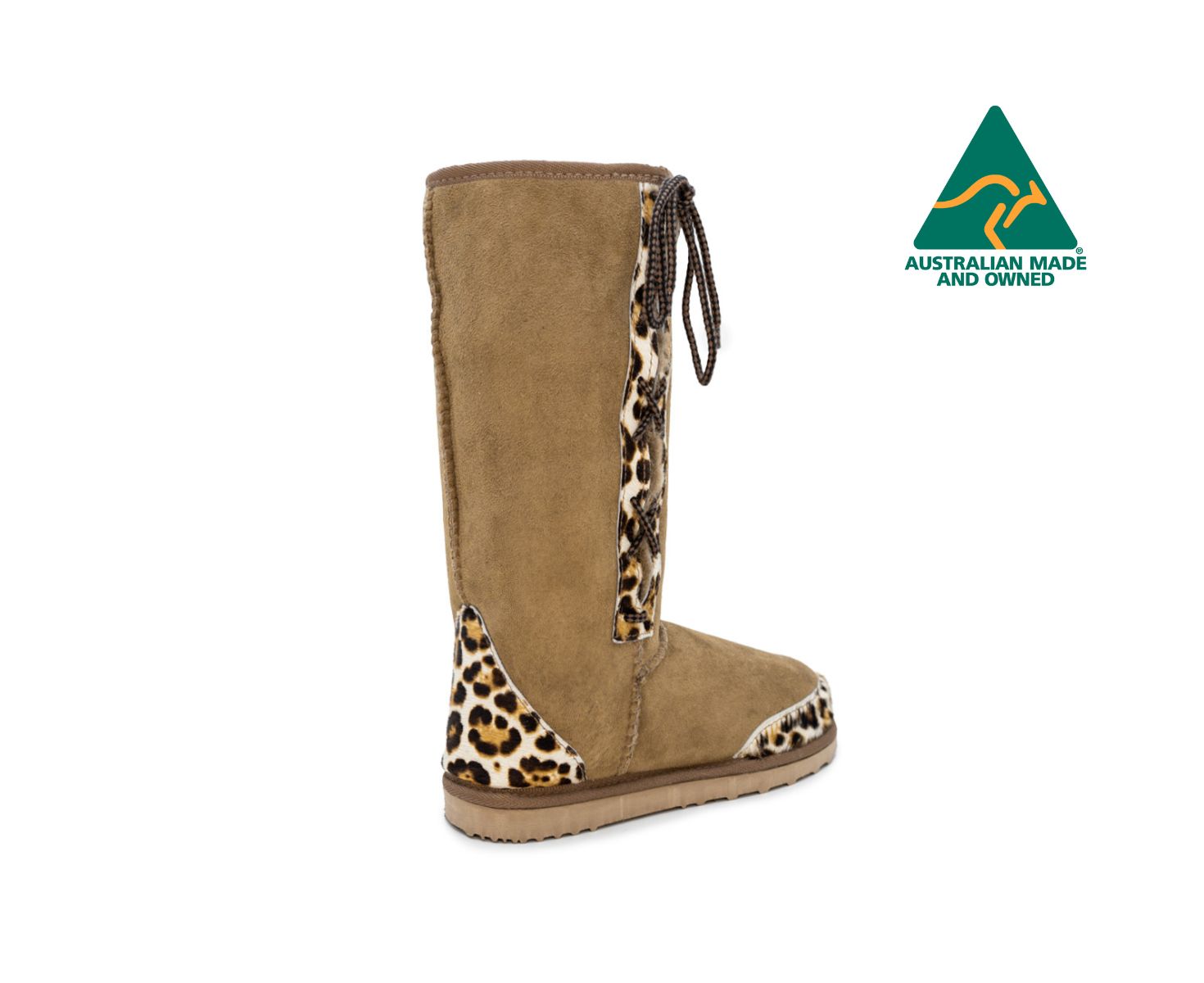 Classic Long Laced Wild UGG Boots for Women - Genuine Sheepskin Winter Boots with Fur Lining | Cozy & Stylish for Snow, Outdoor, and Casual Wear