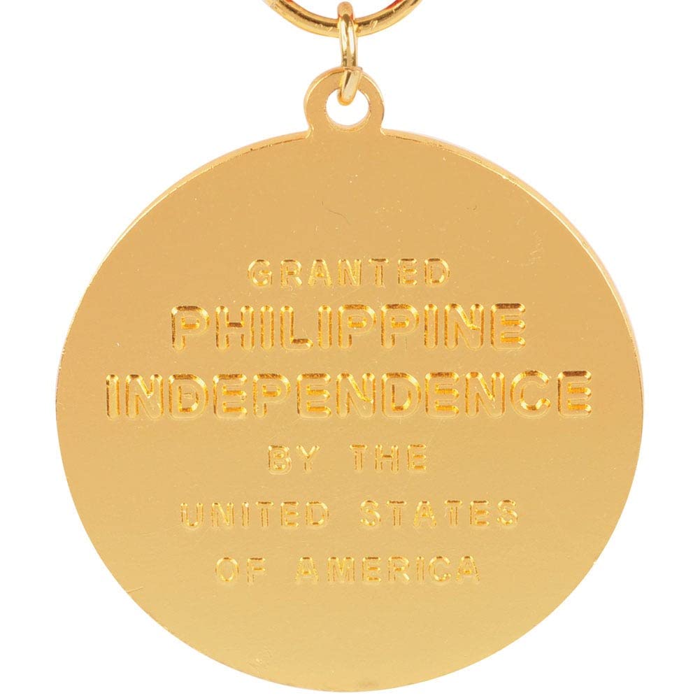 MEDALS OF AMERICA EST. 1976 - Philippine Independence Miniature Medal - Anodized Military Award - Perfect for Collectors, Veterans & Historical Displays