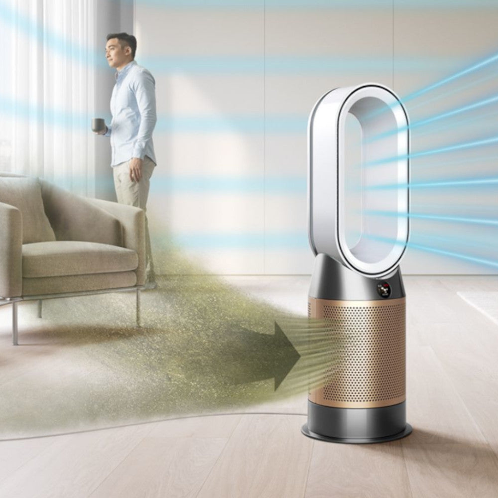 Refurbished Dyson HP09 Hot+Cool Formaldehyde Air Purifier - Official Outlet with 1 Year Warranty | Perfect for Bedroom, Office & Home Air Purification