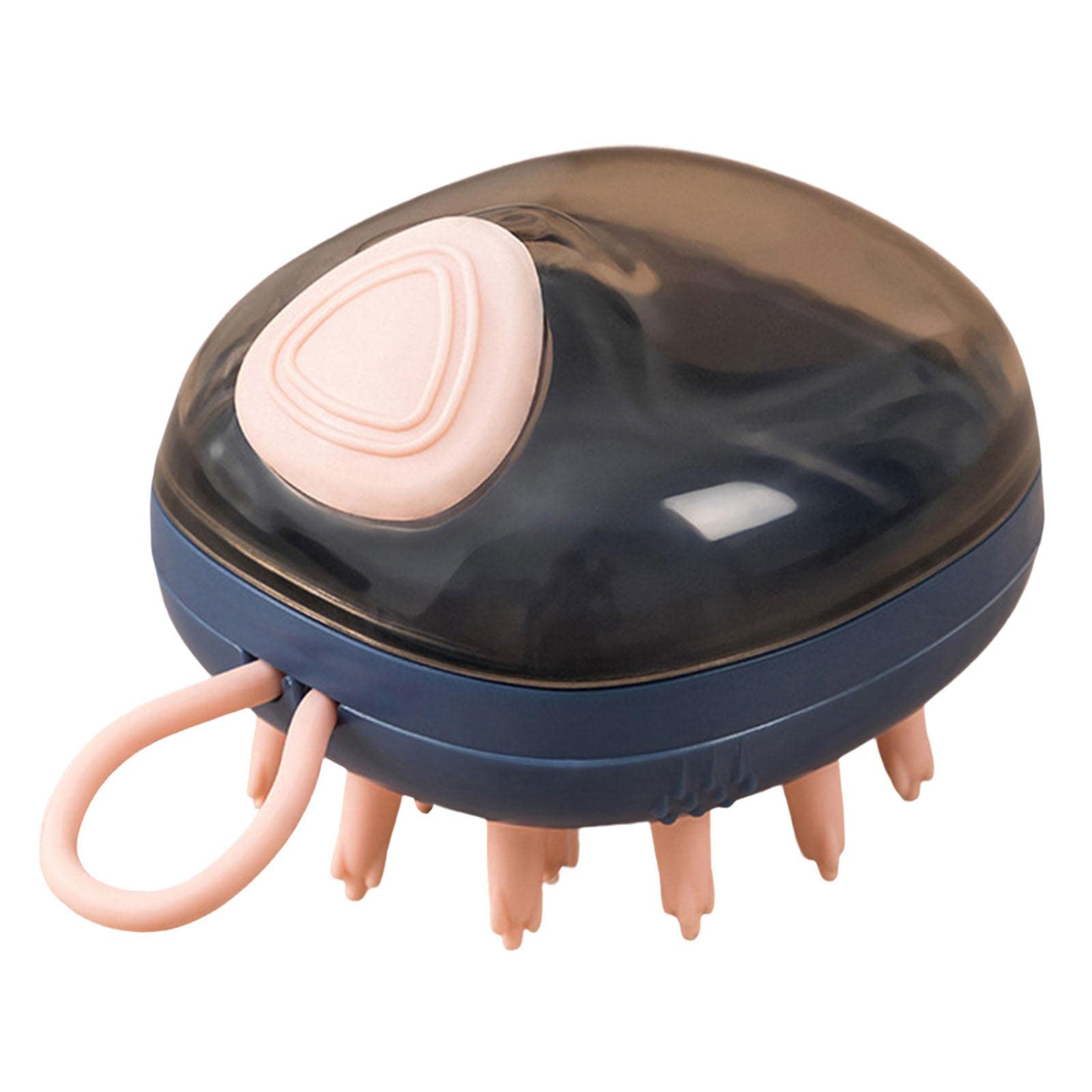 Bothyi Multi-Function Pet Dog Shampoo Dispenser Scrubber - Bathing Tool & Grooming Comb for Massaging, Cleaning & Dog Grooming - Perfect for Home Bathroom Use (Blue)