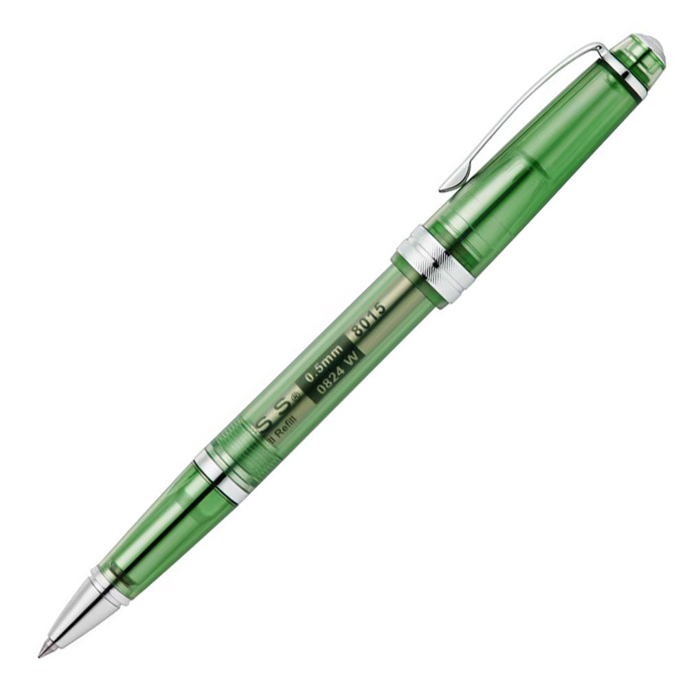 Cross Bailey Light Translucent Green Resin Rollerball Pen - Premium Writing Instrument for Office, School & Journaling - Smooth Ink Flow for Everyday Use