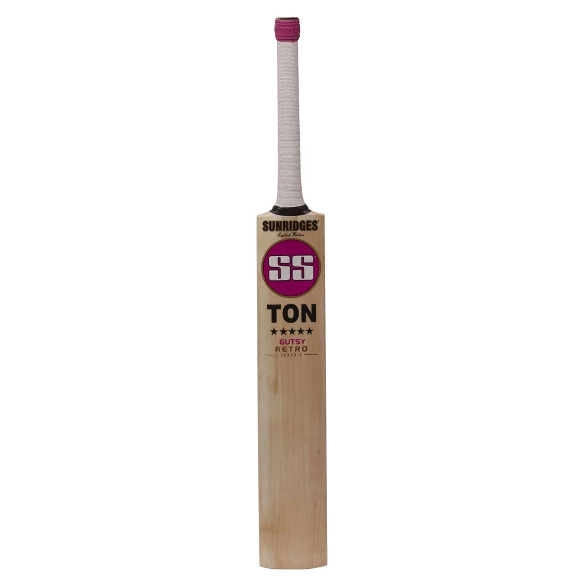 SS Retro Gutsy Adult Cricket Bat - Premium Wooden Cricket Bat for Men & Women - Perfect for Professional Matches, Backyard Practice & Cricket Training