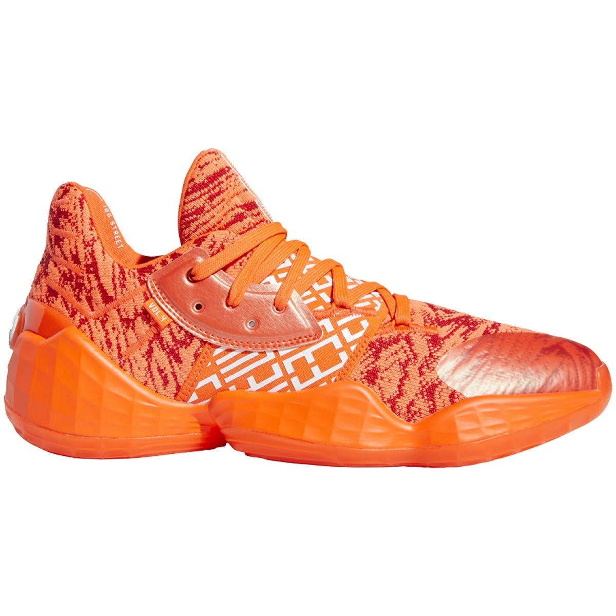 adidas Men's Harden Vol.4 Basketball Shoes - Grey | High-Performance Basketball Sneakers for Men | Perfect for Court Play & Casual Wear