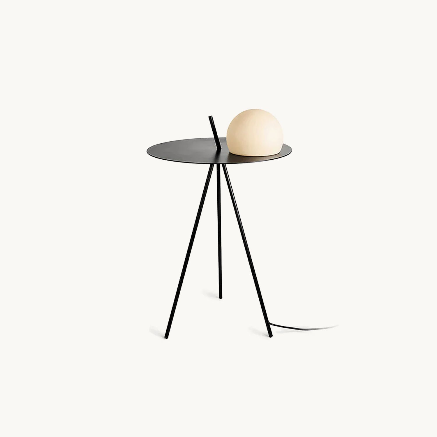 Modern Circular 3725 Table Lamp - Adjustable LED Desk Light for Home Office, Bedroom & Living Room - Stylish Nightstand Lamp with Touch Control & Dimmable Warm White Light