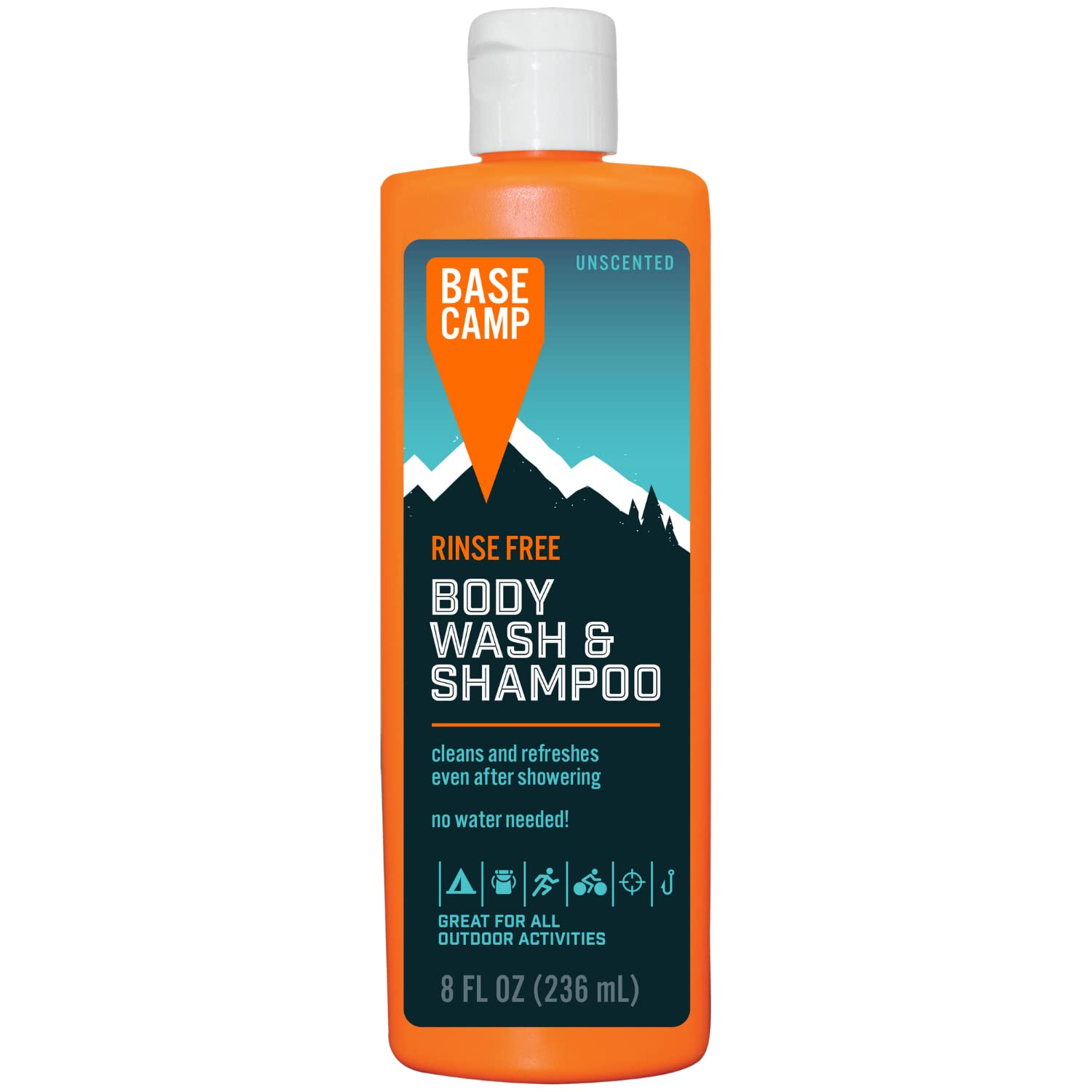 Dead Down Wind Rinse Free Body & Hair Wash for Hunting & Outdoor Activities | Odor Eliminating Soap for Camping, Hiking & Tactical Use