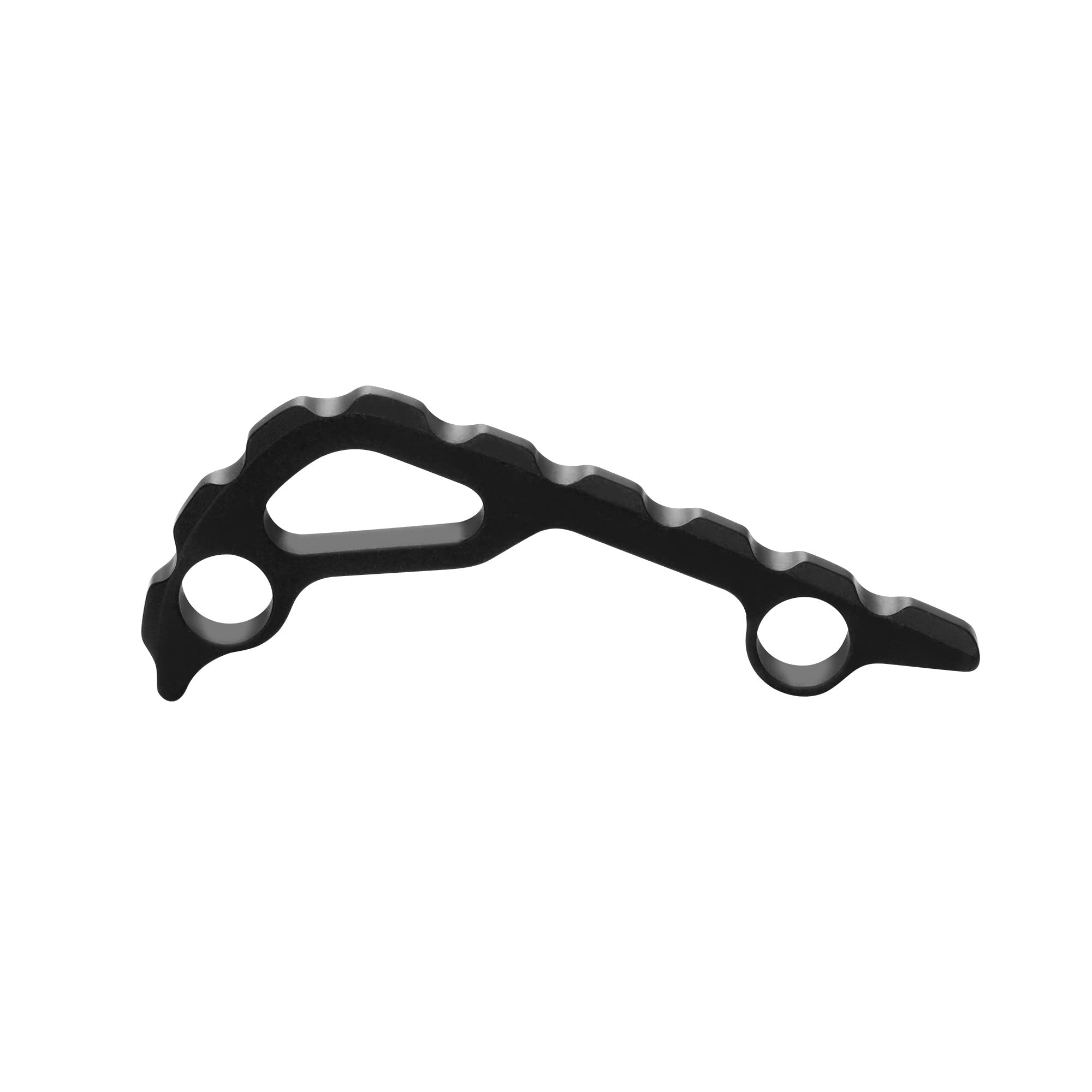 Premium CNC Aluminum Alloy Back Spacer for Benchmade Bugout 535 - Lightweight & Durable Custom-Made Knife Accessory in Black - Perfect for EDC, Outdoor Adventures & Tactical Use
