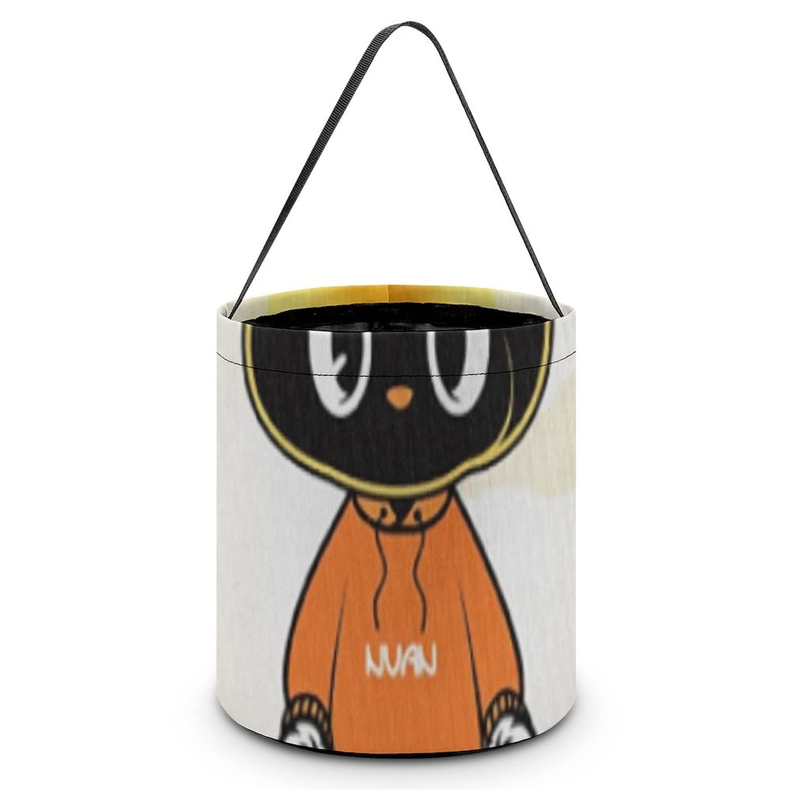 Halloween Tote Bag for Kids - Reusable Canvas Grocery Bag with Witch & Pumpkin Design - Perfect for Trick or Treat, Halloween Party Favors & Home Decor