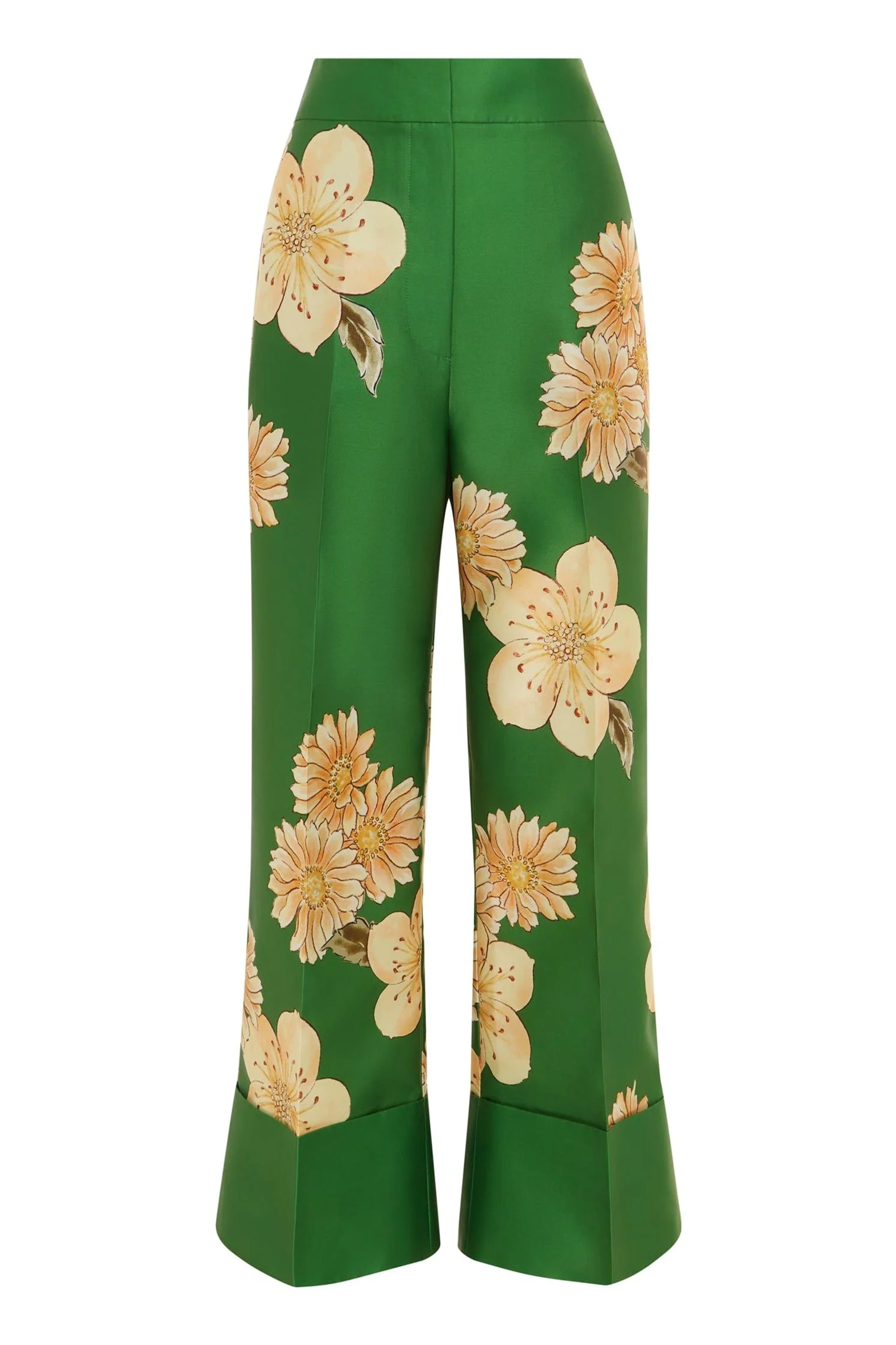 Alemais SAGE PANT - Women's High Waisted Casual Pants in Green | Comfortable Stretch Fabric for Work, Travel & Everyday Wear