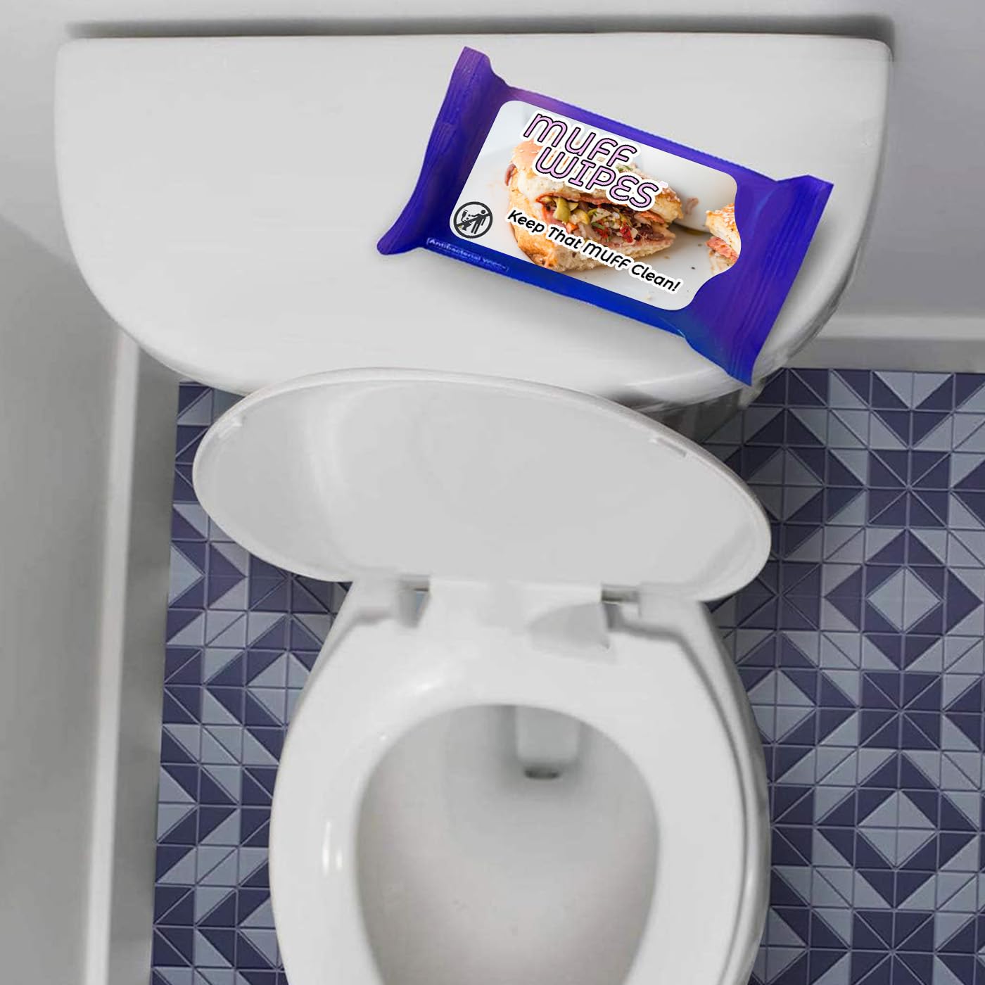 Funny Muff Wipes for Adults - Travel Size Wet Wipes for Men & Women - Perfect Stocking Stuffer Gift & On-the-Go Hygiene Solution - Great for Travel, Gym, Camping & Everyday Use