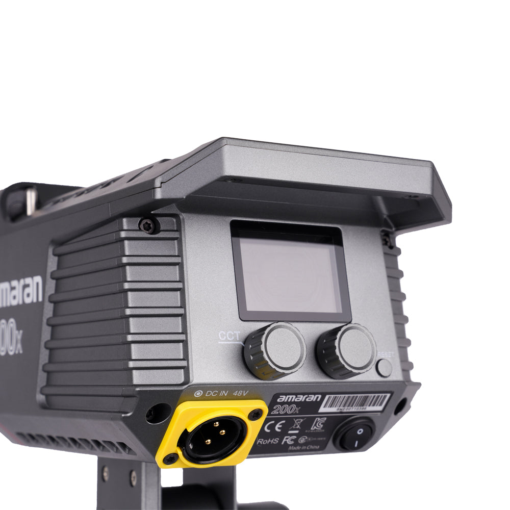 Amaran 200x Bi-Color LED Video Light - 5600K & 3200K Adjustable, High CRI 95+ for Photography, Filmmaking & Studio Lighting
