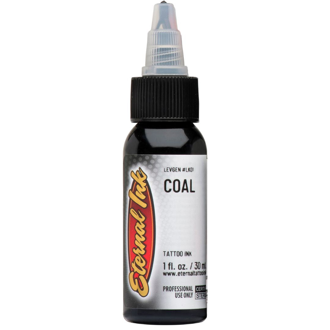 Eternal Levgen Coal Ink - Premium Quality for Artists & Calligraphy - Perfect for Drawing, Tattoo Design & Art Projects
