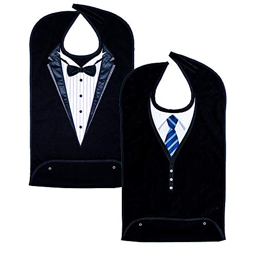 2 Pack (Blue Tie + Tuxedo)