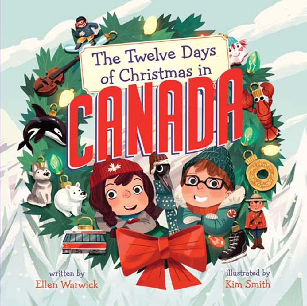 12 Days of Christmas Book - Holiday Traditions in Canada & America | Perfect for Festive Reading & Gift Giving