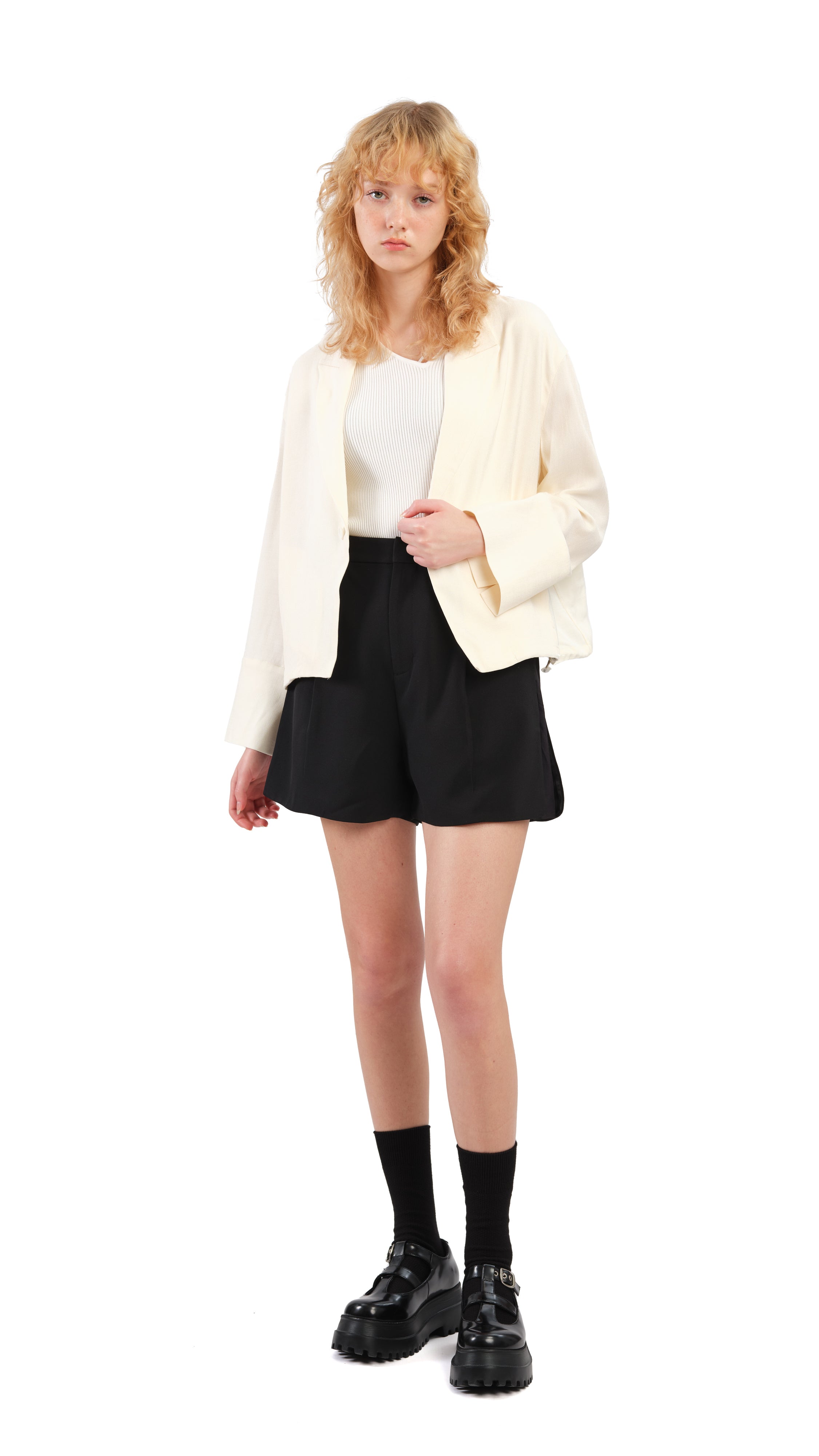 Stylish Women's Mesh Blazer Jacket - Lightweight Breathable Office Wear for Business & Casual Outfits | Perfect for Work, Parties & Special Occasions