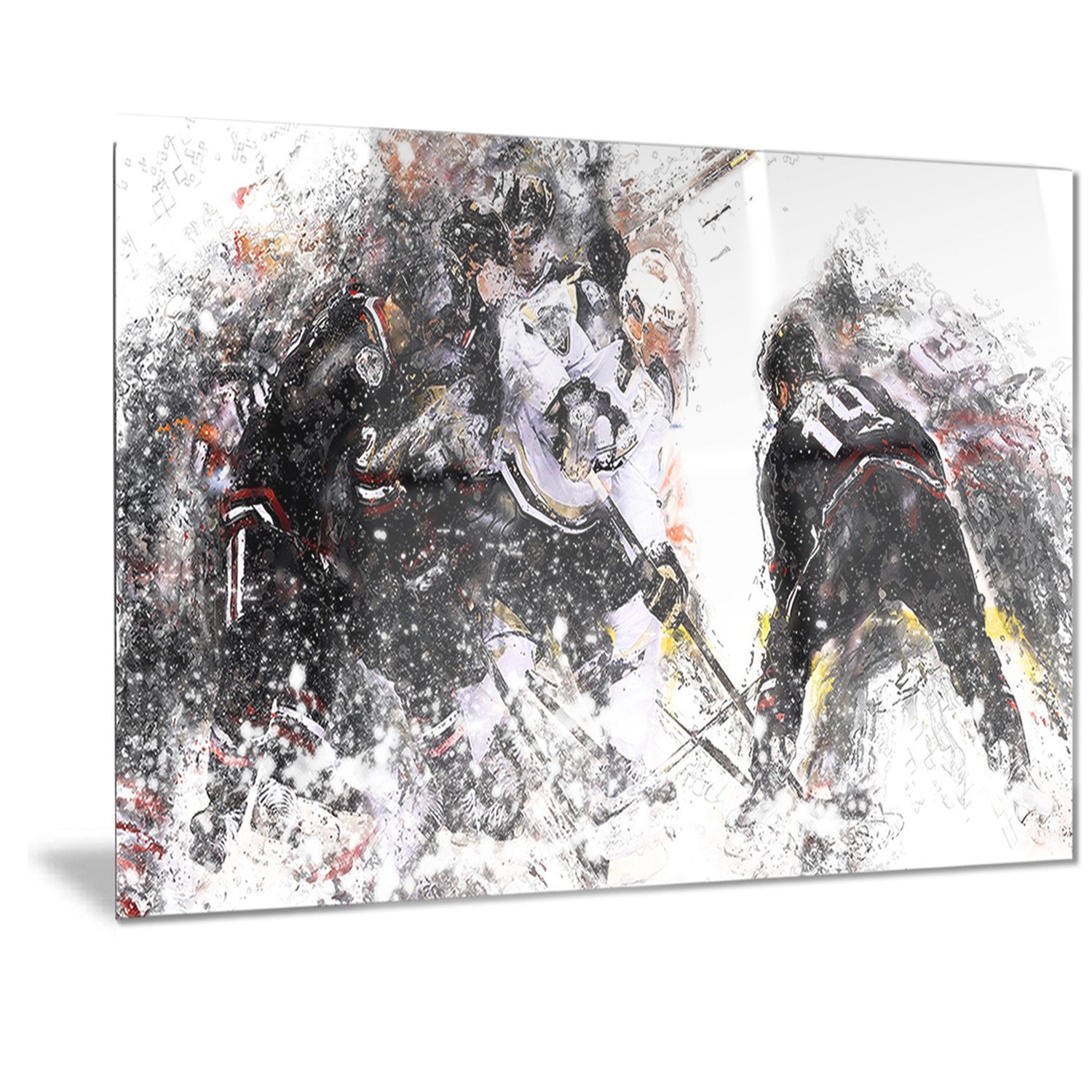 Designart Metal Wall Art Decor - Modern Abstract Handcrafted Metal Wall Sculpture for Living Room, Bedroom & Office