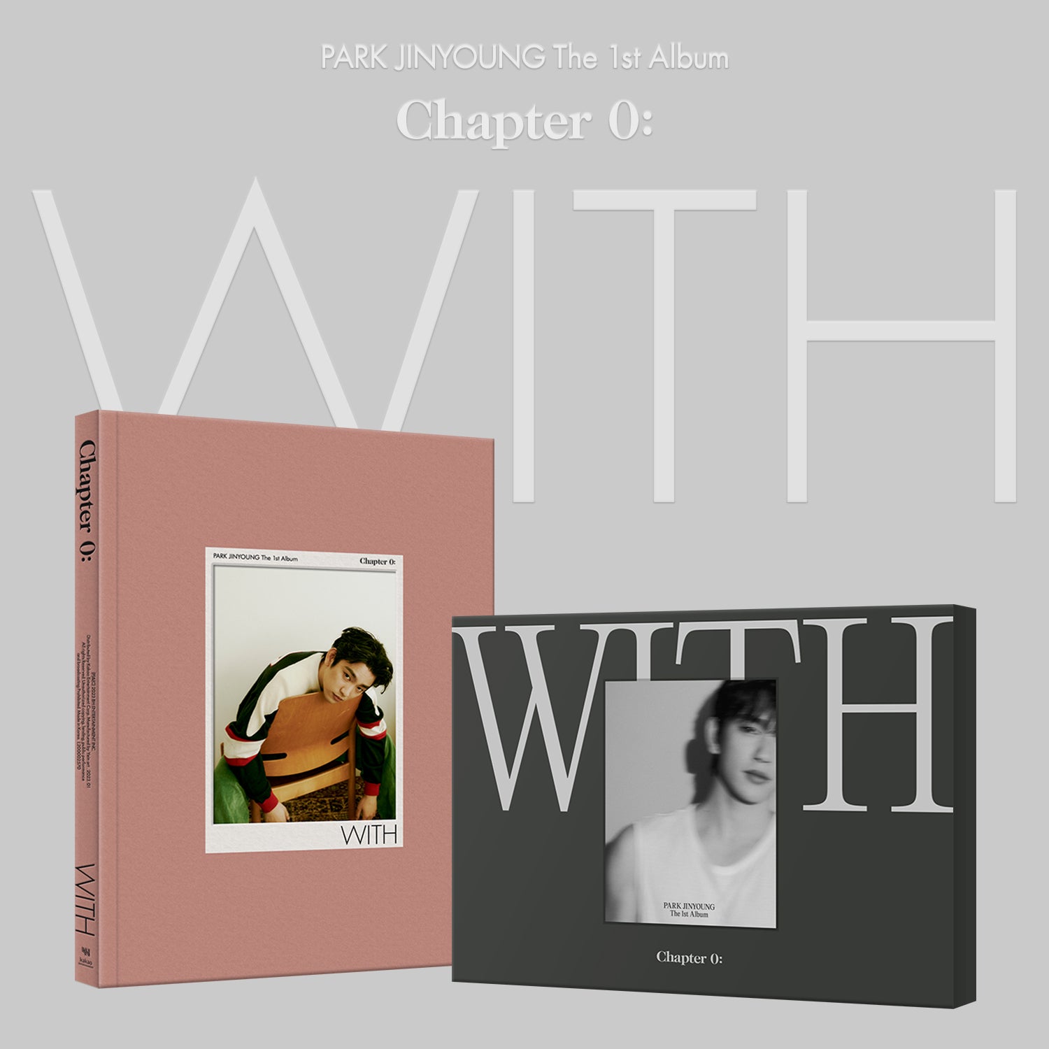 GOT7 Park Jinyoung 1st Solo Album 'CHAPTER 0 : WITH' - Kpop Music CD for Fans & Collectors | Perfect for Gifts, Concerts, and Kpop Collections