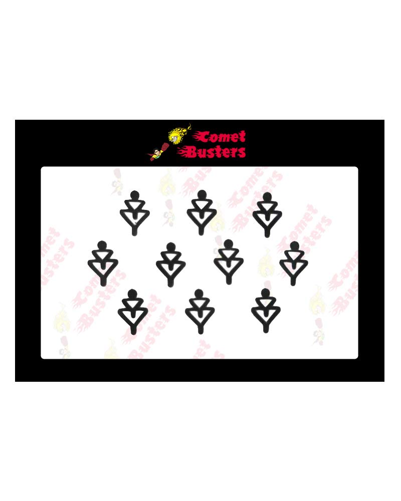 Handcrafted Traditional Black Bindi for Women - 12mm Indian Forehead Jewelry - Perfect for Weddings, Festivals & Cultural Events (BIN382)