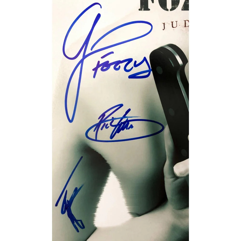 Fozzy Autographed Record Album - Chris Jericho Signed Vinyl with JSA COA - Perfect for Music Collectors & Wrestling Fans