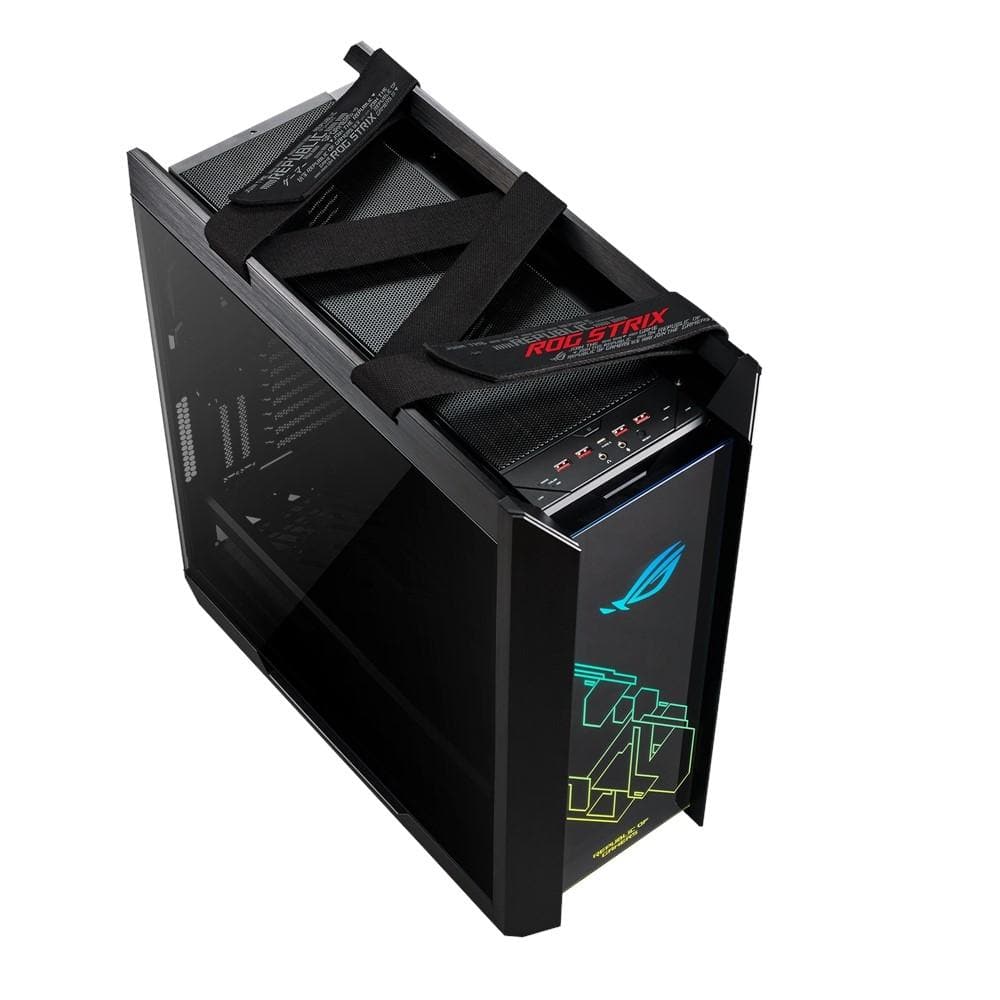 ASUS ROG Strix Helios GX601 Tempered Glass Mid-Tower Gaming PC Case - Premium RGB Lighting, Excellent Airflow, Cable Management | Perfect for High-End Gaming Rigs & Custom PC Builds